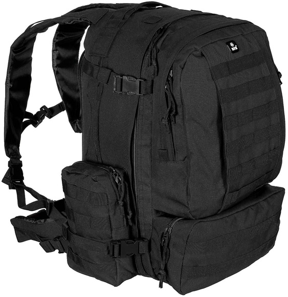 Ital. Rucksack, schwarz, 