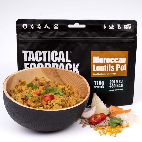 Tactical Foodpack - Moroccan Lentils Pot (Marokkanischer Linsentopf)