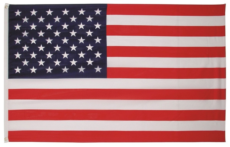 Fahne, USA, Polyester, Gr. 90 x 150 cm