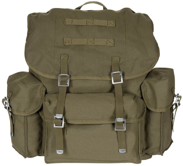 BW Rucksack, oliv, (wie BW Packtasche), Canvas