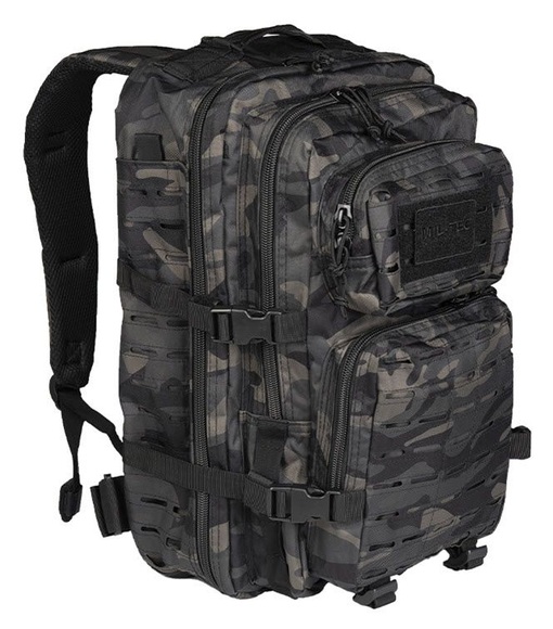 US Assault Tactical Rucksack Lasercut large - darkcamo