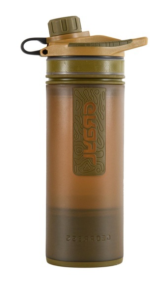 GRAYL - Wasserfilter Geopress Purifier Bottle (Coyote Brown)