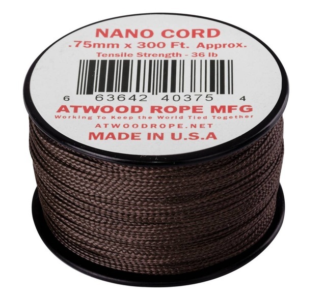 Atwood Rope MFG - Nano-Cord 0,75 mm (braun)