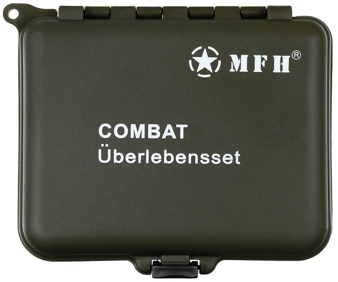 Combat Überlebensset, 36-teilig, oliv