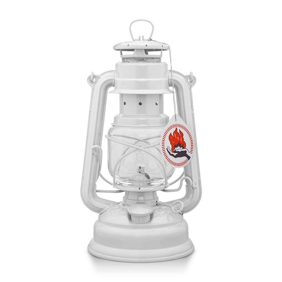 Feuerhand - Sturmlaterne 276 reinweiss
