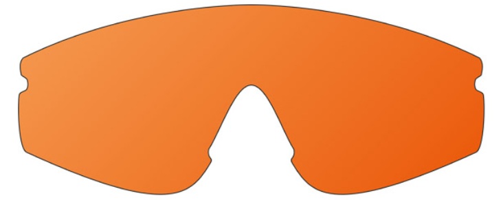 Swisseye Tactical - Ersatzglas für F-Tac (orange)