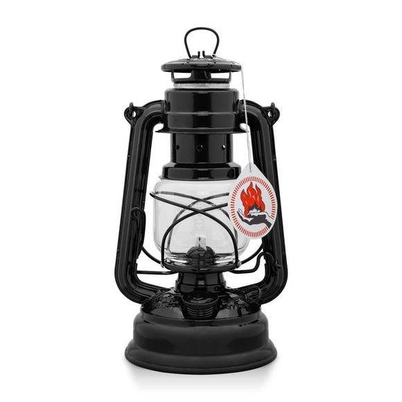 Feuerhand - Sturmlaterne 276 schwarz