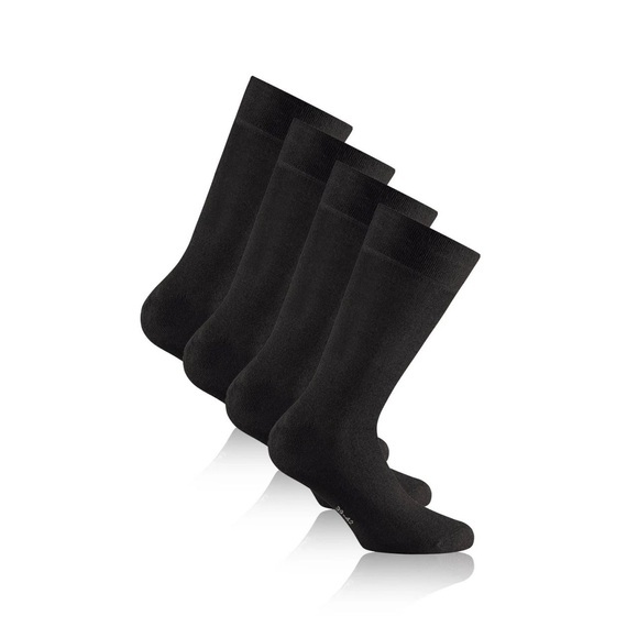 Rohner Socken - Bambus schwarz (2er Pack)