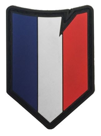 Klettabzeichen France Tactical - color