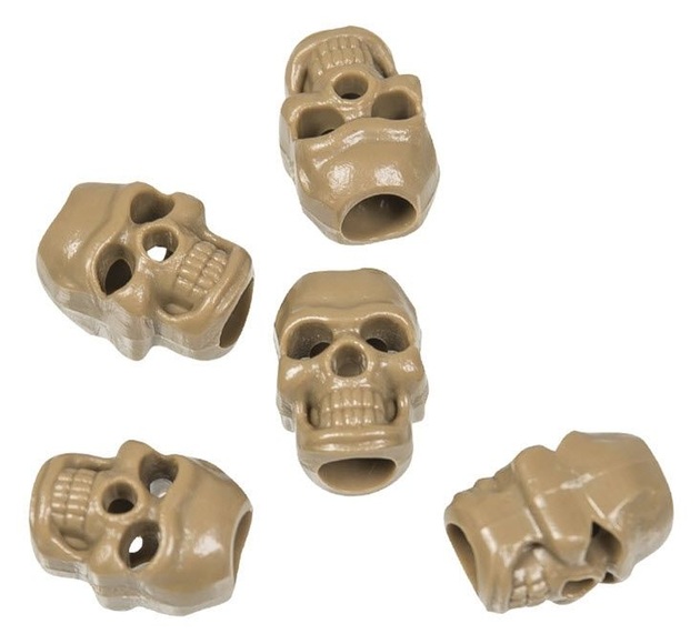 Kordelstopper Skull - coyote