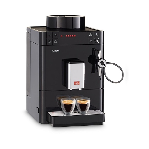 Kaffeevollautomat, Melitta, »Caffeo Passione Schwarz«