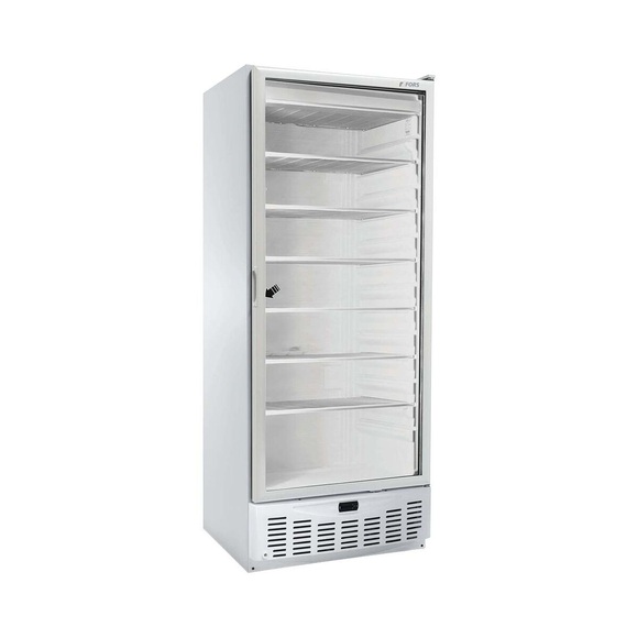 FORS Gefrierschrank, Glastür, weiss, ABS CFS 550 WG