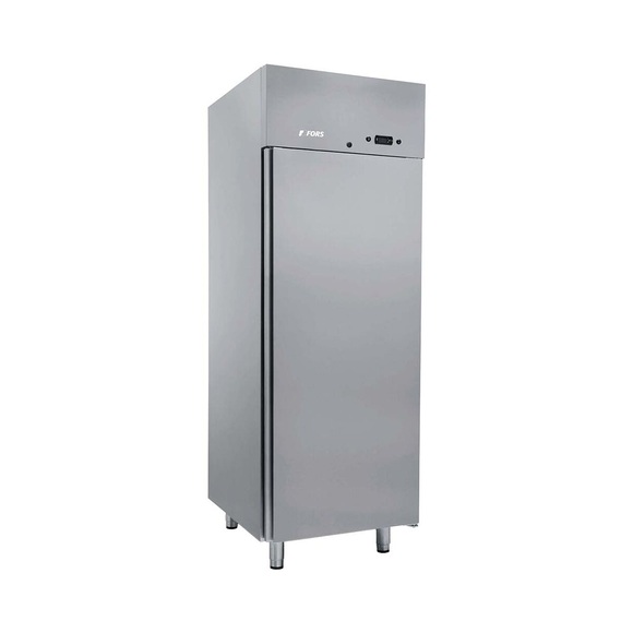 FORS Gastronomie-Gefrierschrank, Volltür, Edelstahl, GN 2/1 GFV 701 ESSL Edelstahl