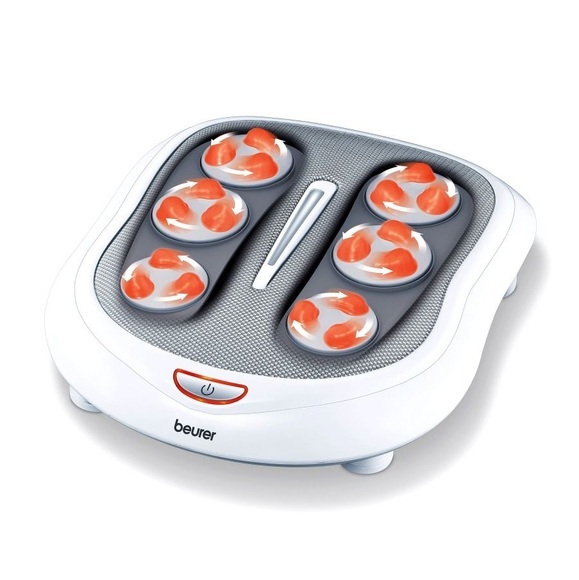 Beurer FM 60 Shiatsu-Fussmassagegerät - Fussmassagegerät (Weiss)