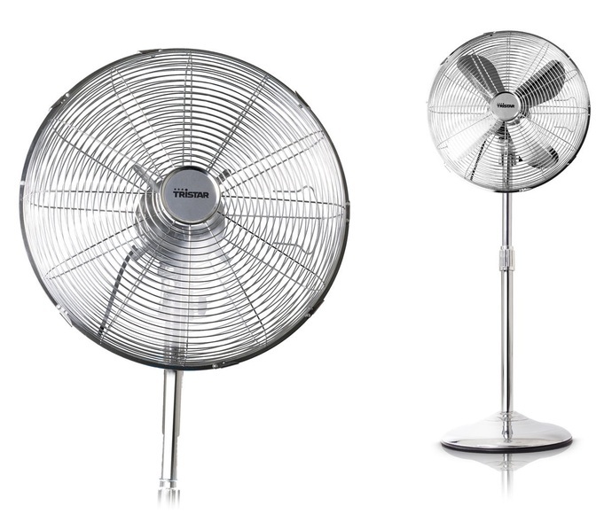 Tristar Ve-5951 Stand FAN 40Cm Inox - (Chrom)