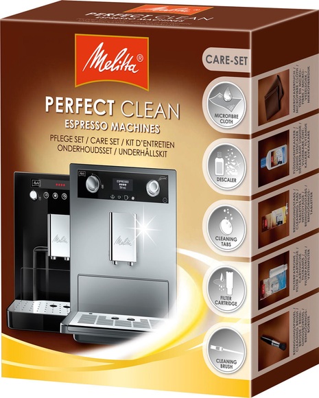 Melitta Perfect Clean - Kaffeevollautomaten Pflegeset