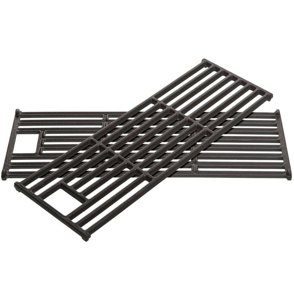 Outdoorchef 18.212.01 Gusseisen Grillroste RTG 2 Stück - Grillrost (Schwarz)