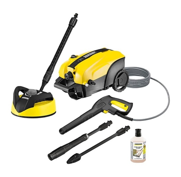 Kaercher K4 Silent Home - Hochdruckreiniger (Gelb/Schwarz, 130 bar)