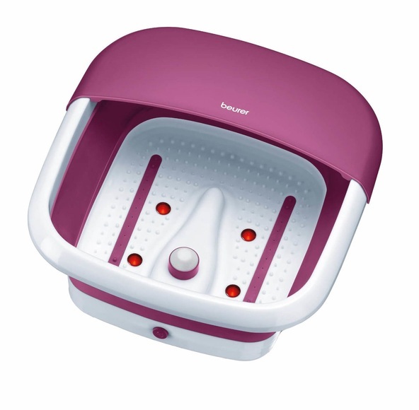 Beurer Fussbad faltbar Fb30 violet