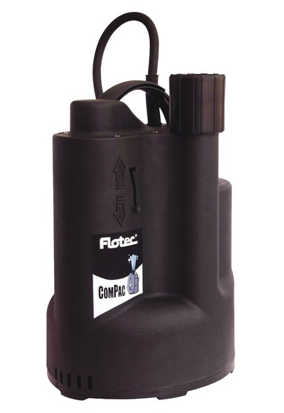 Flotec ComPac 150 mit integriertem Schwimmerschalter, Tauchpumpe