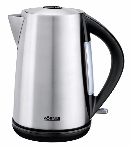 Koenig B02133 - Wasserkocher (Edelstahl/Schwarz)