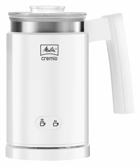 Melitta 215621 Cremio White - Milchaufschäumer (Weiss)