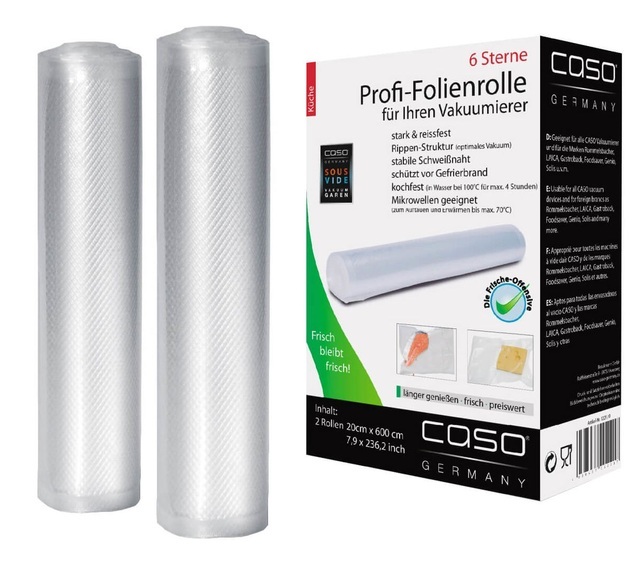 Caso Folienrollen 20X600Cm 2Pcs -