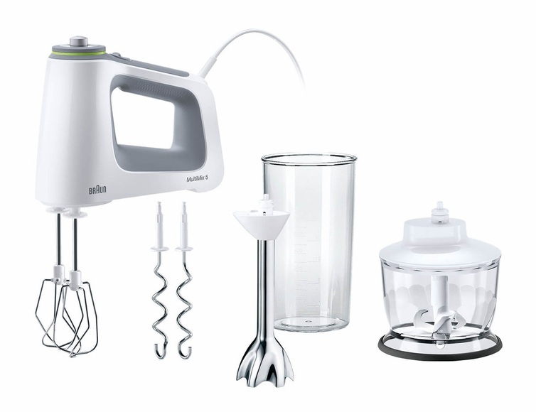 Braun Multi Mix 5 HM5137WH Mixer weiss