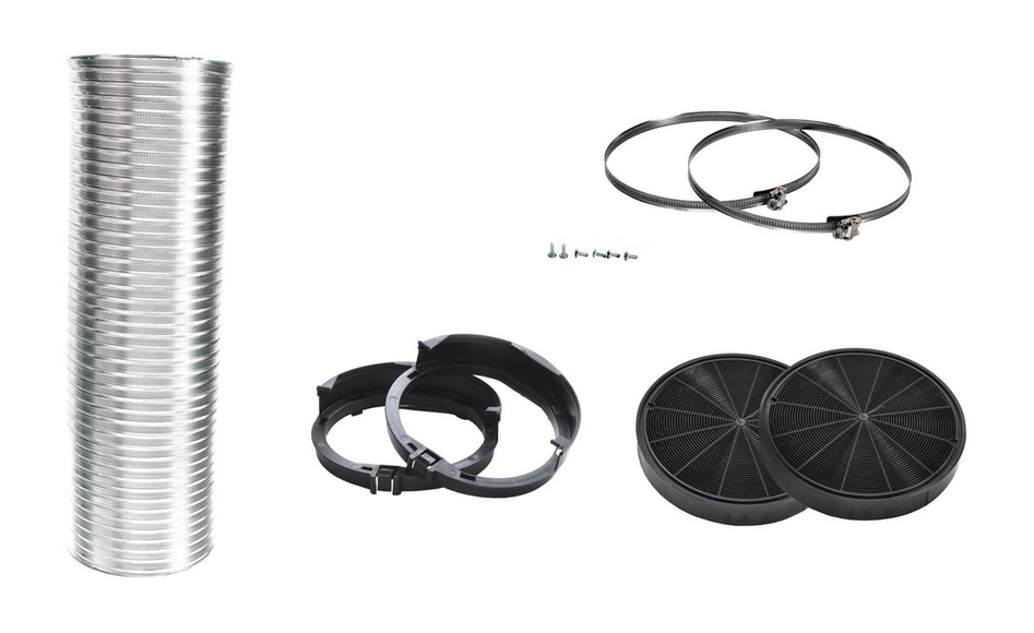 Siemens Lz55750 AIR Conditioning Starter SET - Starterset für Umluftbetrieb (Metall/Schwarz)