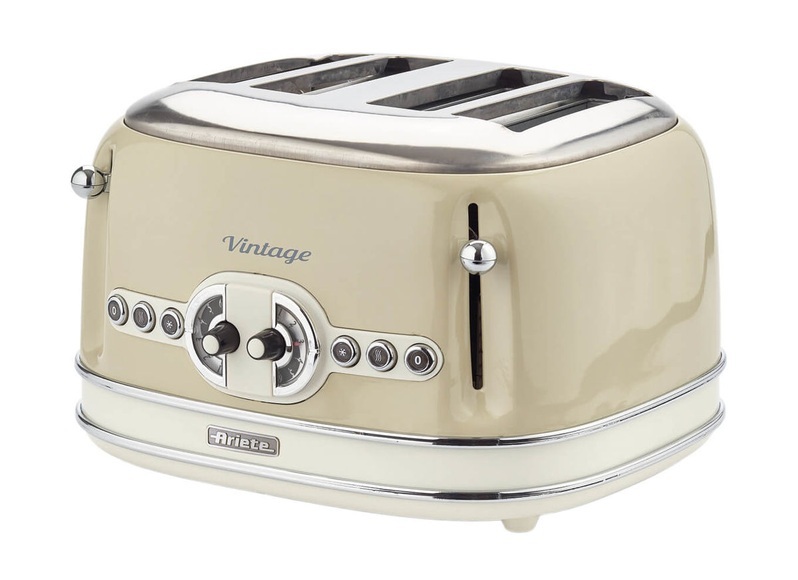 Ariete 4-Slice Toaster beige