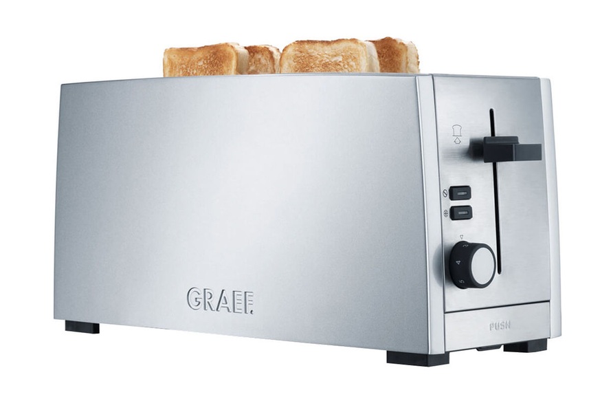 Graef To100 - Toaster (Silber)
