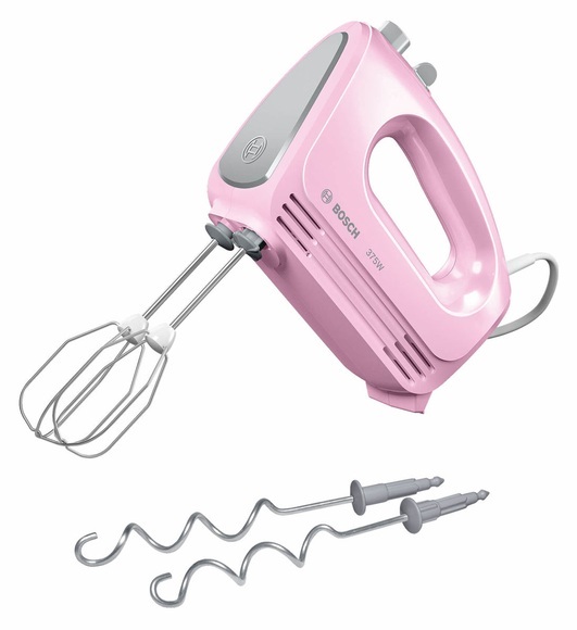 Bosch Mfq2210K CleverMixx Fun - Handmixer (Pink/Grau)