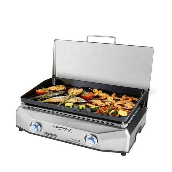 Camping GAZ Master Plancha LX - Gasgrill (Schwarz/Silber)