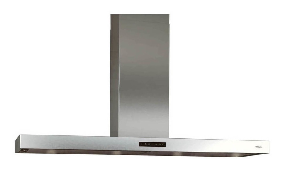 Wesco WHE quadro largo 7-90 Dunstabzugshaube Umluft Edelstahl