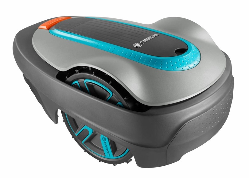 Gardena Sileno city 250 - Rasenmäher Roboter (Max. Flächenleistung: 250 m², Schwarz/Türkis)