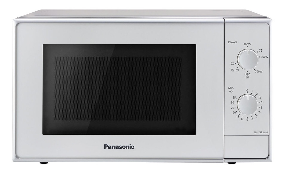Panasonic Nn-K12Jmmwpg - Mikrowelle mit Grillfunktion (Silber)