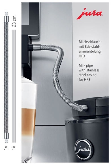 Jura 24114 - Milchschlauch HP3 (Edelstahl)