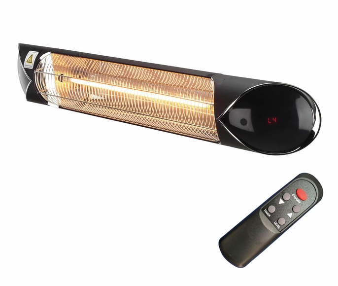 Sonnenkoenig Merkur - Carbon Infrarotstrahler - 2000 W - Sonnenkönig Merkur (Schwarz)