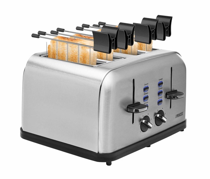 Princess 142355 Style 4 - Toaster (Silber)