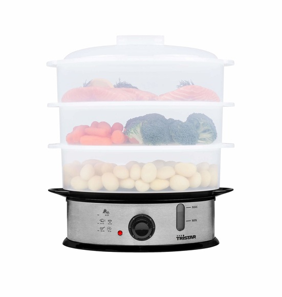 Tristar VS-3914 BPA frei 11L Dampfgarer