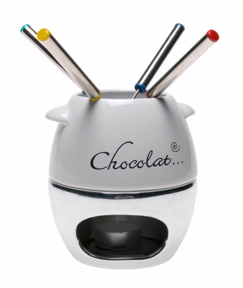 Nouvel Emporio Schokoladenfondue Set 7-tlg