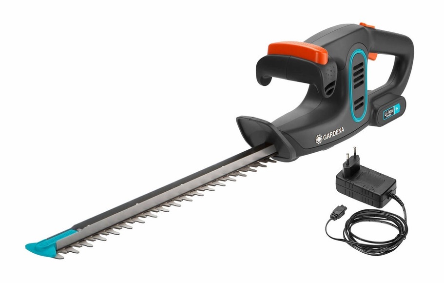 Gardena Easycut Li - Heckenscheren (Schwarz/Blau/Orange)