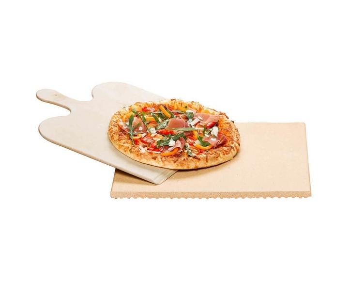 Rommelsbacher PS 16 Viereck Pizzastein-Set