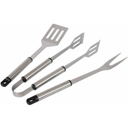 BBQ Dragon Dragon Grillbesteck - (Silber)