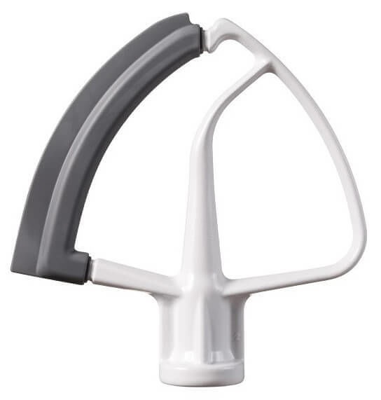 Kitchenaid 1080.53 Flachrührer MIT Schaber - Flexi-Rührer (Weiss)