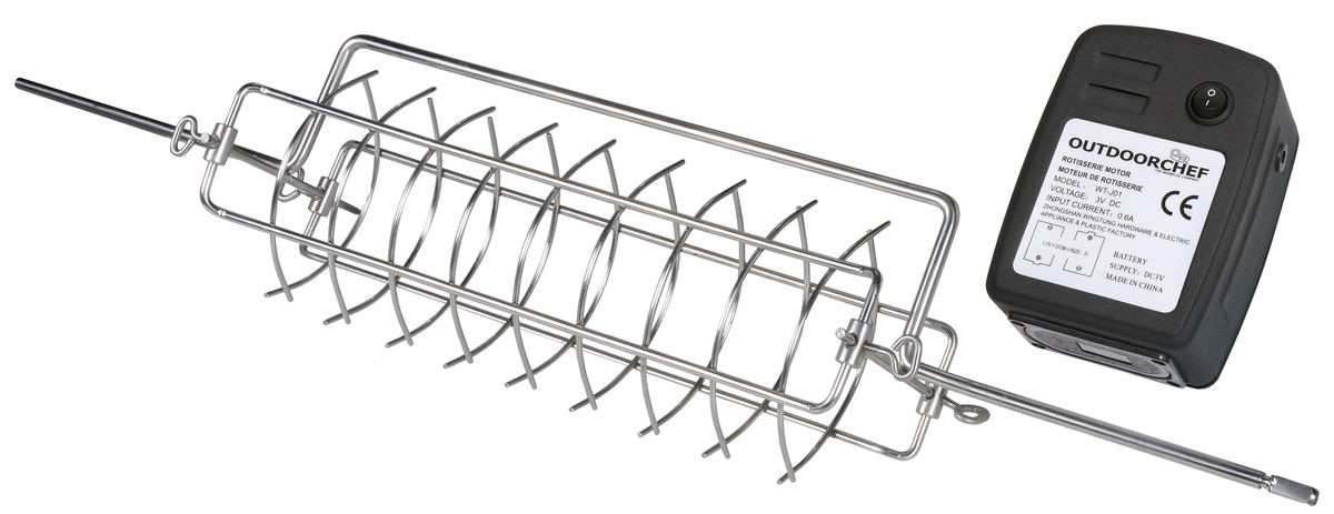 OUTDOORCHEF Drehkorb-Set Grill Zubehör