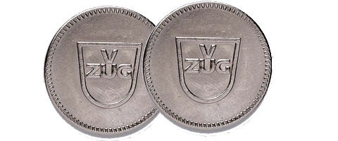 V-Zug W91034 Jetons zu COS1/COS2 Set à 50 Stück