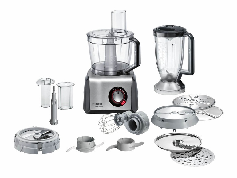 Bosch Mc812M865 - Kompaktküchenmaschine (Schwarz/Edelstahl)