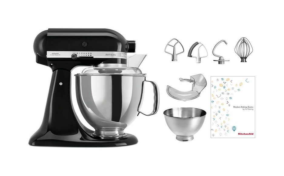 Kitchenaid Artisan KSM200 Küchenmaschine Swiss Edition schwarz