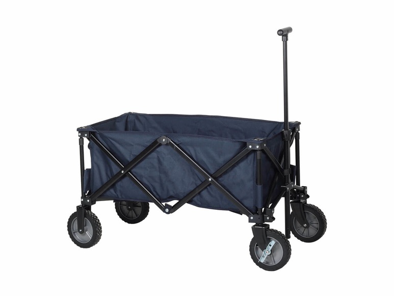 Tristar Campart Faltbarer Trolley blau
